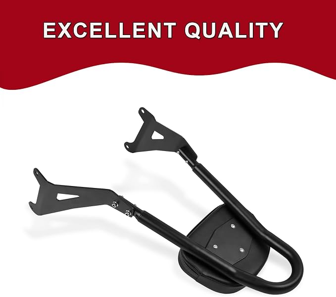 Detachable Backrest Sissy Bar Replacement for Yamaha Stryker XVS1300 XVS 1300 2011-2019 Motorcycle Passenger Backrest(without luggage rack)
