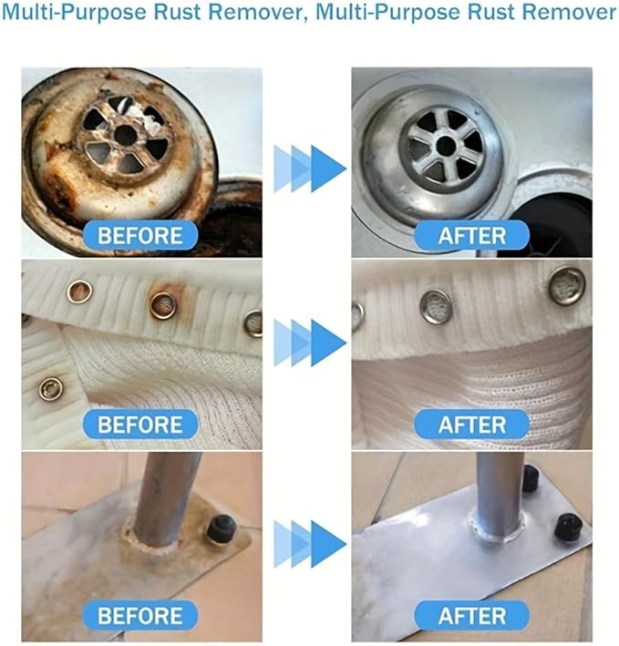 Wheel Cleaner-Iron Dust Remover-Iron Out Fallout Rust Remover Spray for Car Detailing,Remove Iron Particles in Car Paint, Motorcycle, RV & Boat (300ML*2)
