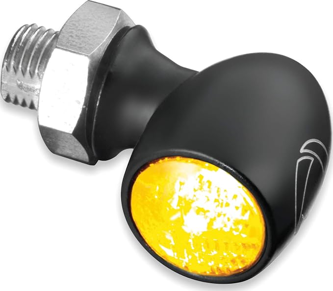 Kuryakyn-2570 Motorcycle Lighting, Amber (Smoke Lens)