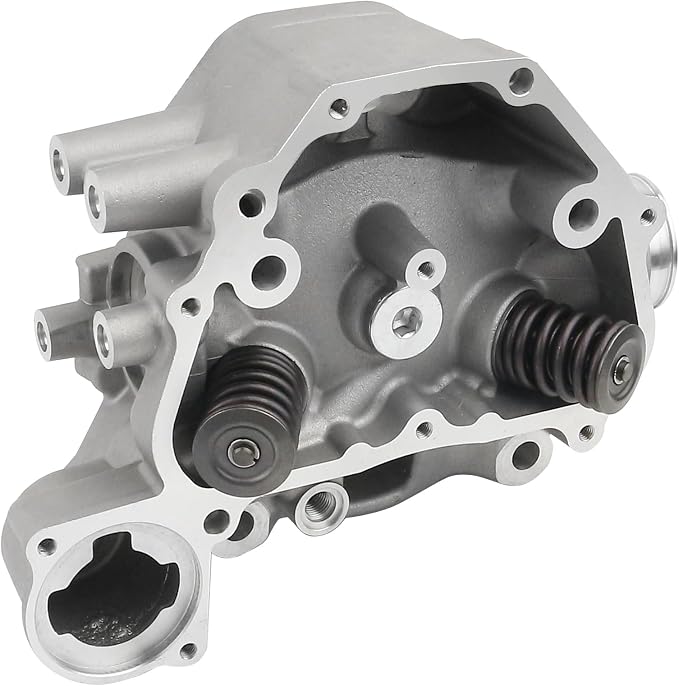 Engine Cylinder Head with Valve and Springs Compatible with Honda TRX420 TRX500 SXS500 2009-2024 Replace 12200-HP7-A01