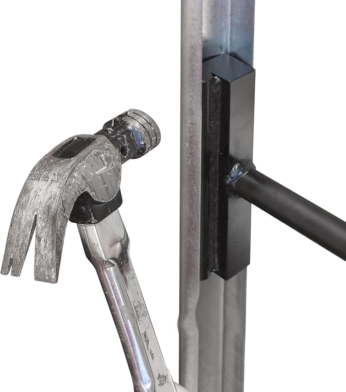 Garage Door Vertical Track Repair Tool Set, Anvil Tools for Garage Door Track Maintenance, Exclusively for 2-inch Roller Track Rail Systems Replacment