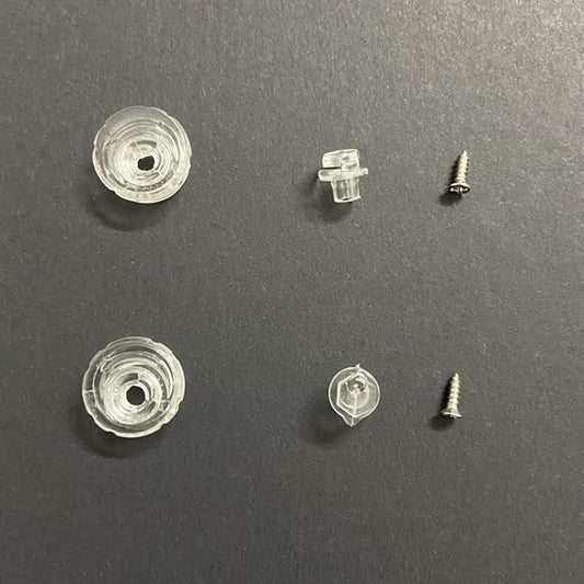 Universal 2 Pairs 4MM Helmet Visor Pins, Anti Fog Insert Pins Compatible with AGV, SHOEI, GXT, ARAI,BELL, SEDICI, HJC,ETC Helmet Visors (PIN 2)