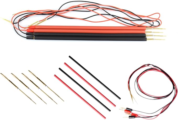 LED BDM Frame, BDM Frame Test Board Assembly, Multifunctional BDM Frame Set with 4X Copper Probe Pin Compatible with 22x BDM Adapters for Car ECU Brush Test Stand, AC 110-240V