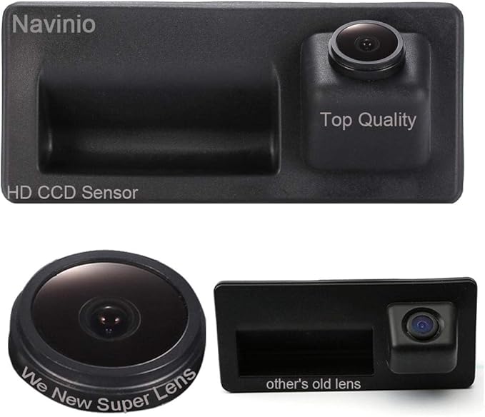 HD car rear view camera parking reverse back for Audi A3 A4L S4 A5 Q3 Q5 A7 A6L A8L S6 S7 RS5 VW Golf Tiguan Touareg Sharan Passat Sagitar Skoda Rapid Octavia Fabia superb (Model A=110*50mm)