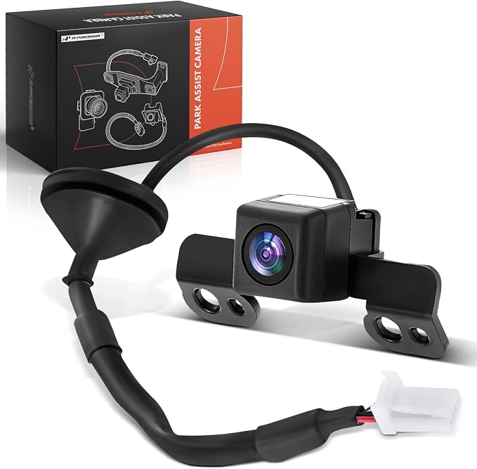 A-Premium Rear View Backup Camera Compatible with Nissan | Parking Camera for 2011 2012 2013 2014 Quest - Replace# 284421JA0A