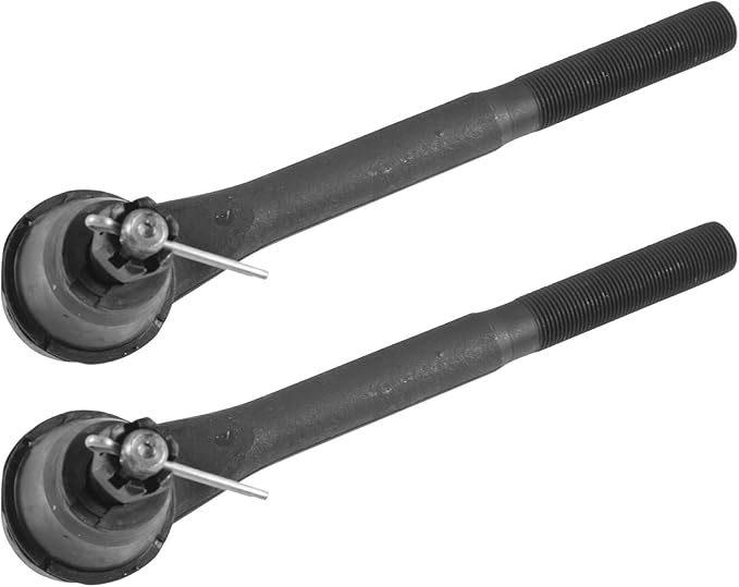 TRQ Front Inner Tie Rod Set 2 Piece Compatible with 1996-2005 Chevrolet Blazer 96-03 S10 96-01 GMC Jimmy 96-03 Sonoma 96-00 Isuzu Hombre