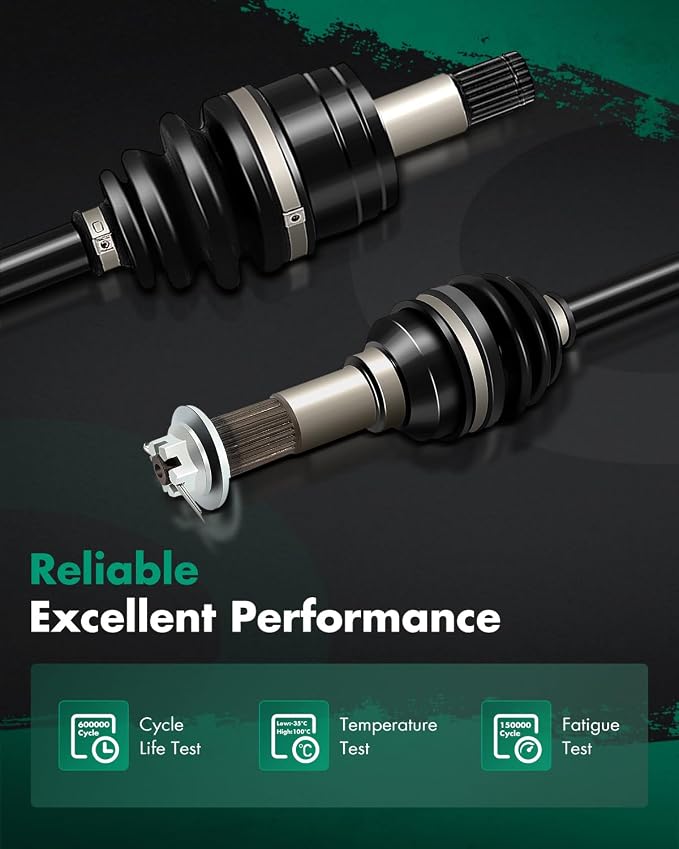 SCITOO CV Axle Drive Shaft Assembly 2003-2010 fits for Yamaha Bruin 350 Grizzly 350 400 Kodiak 400 Wolverine 450