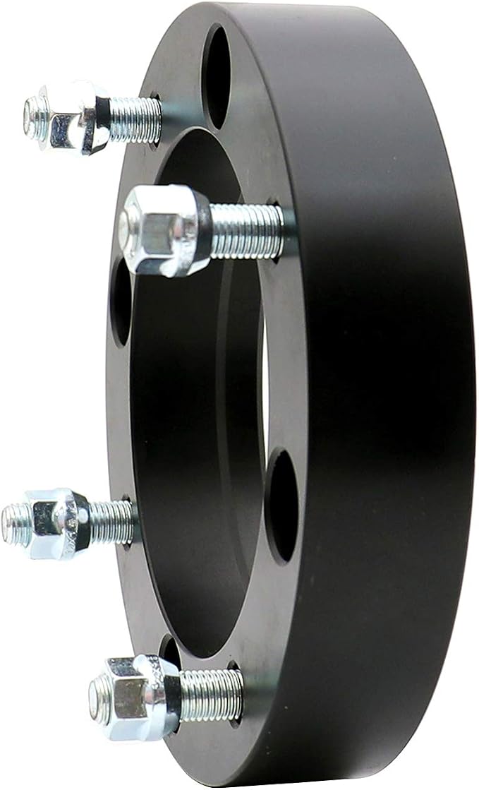 HICKS 4x156 Wheel Spacers 1.5" Thick Wheel Spacer Adapters 131mm Hub Bore with M12x1.5 Studs fit for 2013-2022 Polaris Ranger, 2014-2022 Polaris RZR XP 1000, Set of 4