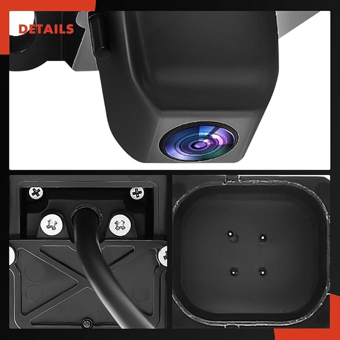 A-Premium Rear View Backup Camera Compatible with Toyota | Parking Camera for Tacoma 2009 2010 2011 2012 2013 - Replace# 86790-04010