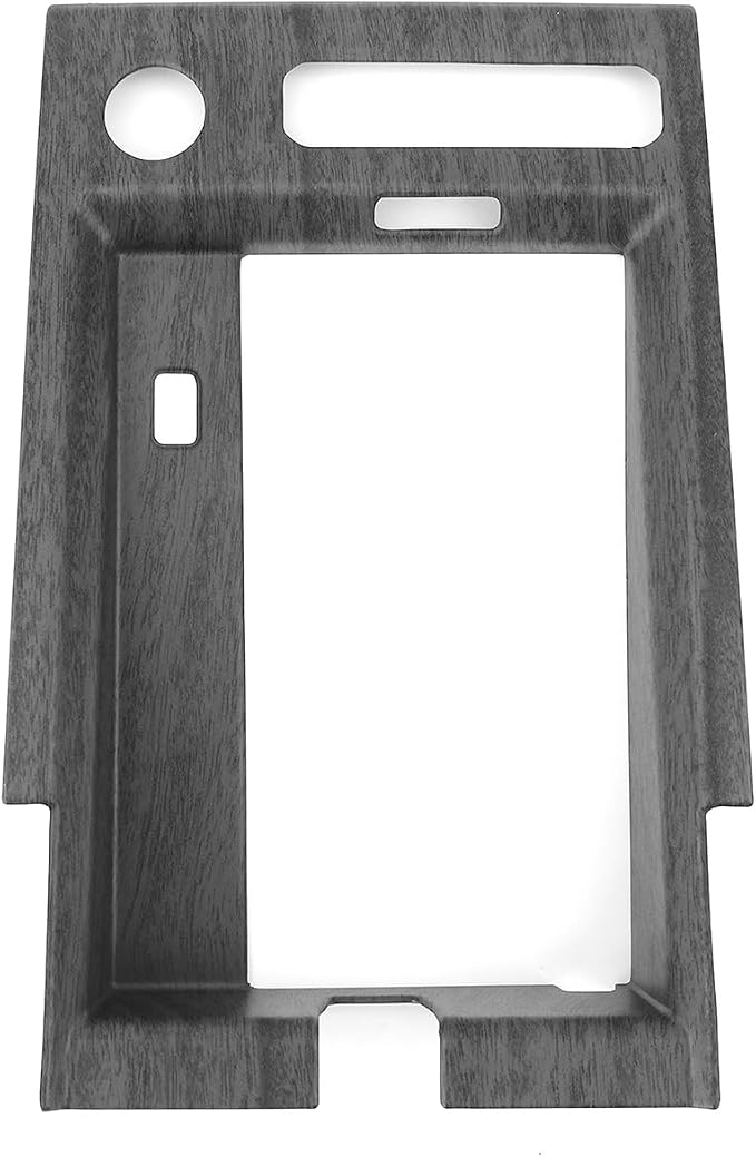 YOUTOOCAR Center Console Wireless Charging Pad Frame Cover Trim Compatible with Kia EV9 2024-2026 Accessories (Wood Grain)