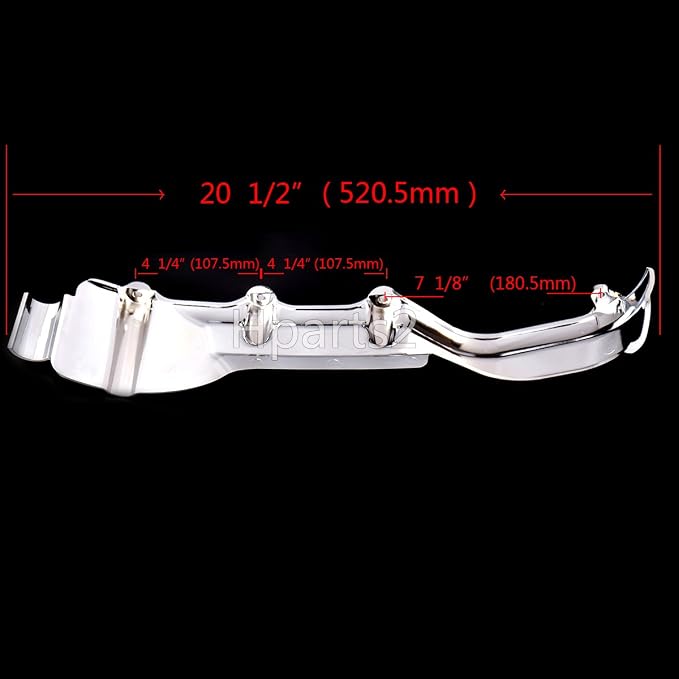 Chrome Inner Primary Covers For Harley Touring Street Glide Road King FLHX FLH/T 2009-2016