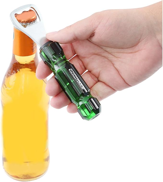 OEMTOOLS Digital Tire Inflator with Tire Pressure Gauge, 0 to 175 PSI Air Pressure Gauge for Tires with 21” Hose and Clip-On Air Chuck, Beer Bottle Opener, Gifts for Men, Gifts for Women