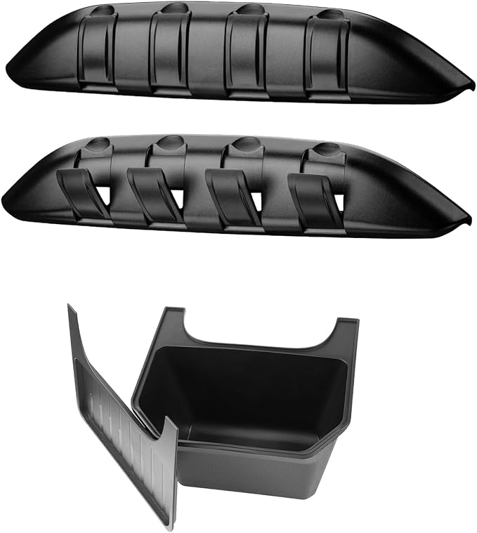 Motrobe Tesla Model Y Model 3 Model S Seat Back Hooks and Tesla Model Y Rear Senter Console Organizer