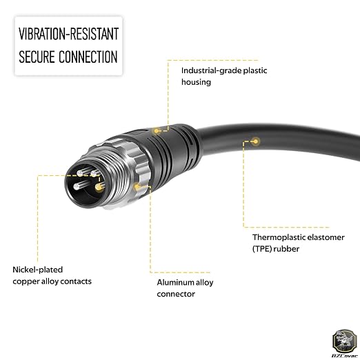Professional Link Cable Compatible with HP Tuners MPVI3 / MPVI2 - Analog & CAN Bus Input Cable for External Sensors, OBD2 Data Logging, Cable Only