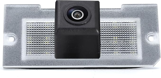 HD Waterproof Night Vision License Plate Light Parking Rear View Backup Camera, Replacement for Land Rover Freelander MK I L314 Freelander Soft Top 1998/04-2006/10 (OEM: XFC100540)