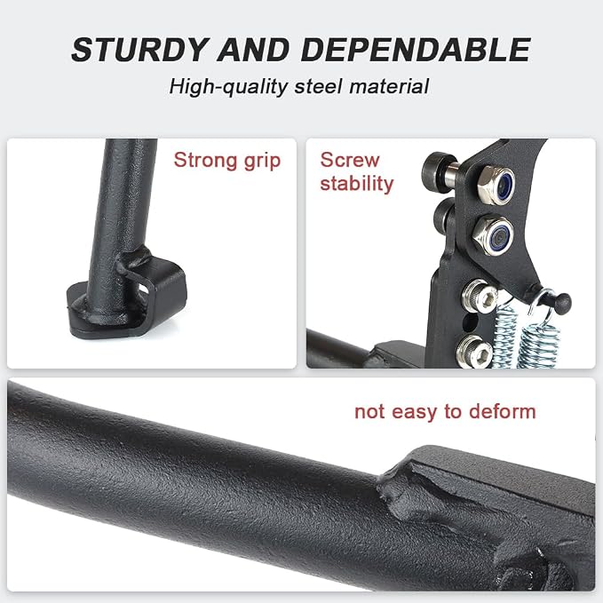 Xitomer Center stand Central Center Kickstand, Fit for KLR650 Gen 3 2022+, Motorcycle Center Kickstand Foot Center Stand