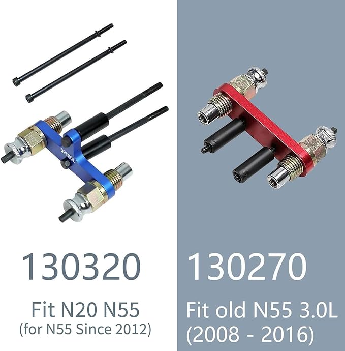 DPTOOL Fuel Injector Install & Remove Tool For BMW N20 N55 Automotive Engine Timing Tool Kit Fuel Injector Removal Installation Tool