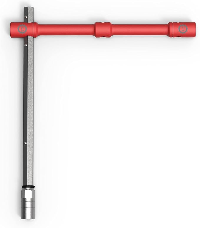 GTE TOOLS - LugStrong 26" Universal Compact Lug Wrench Set, Super-Strong Tire Iron & Lug Nut Remover - 2x more torque! Never Get Stuck on the road again! 2-PACK