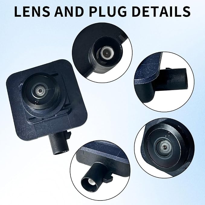 HC3Z-19G490-X Rear View Backup Camera Fits for Ford F-250 F-350 Super Duty 2017-2019 Replaces HC3Z-19G490-E HC3Z-19G490-M