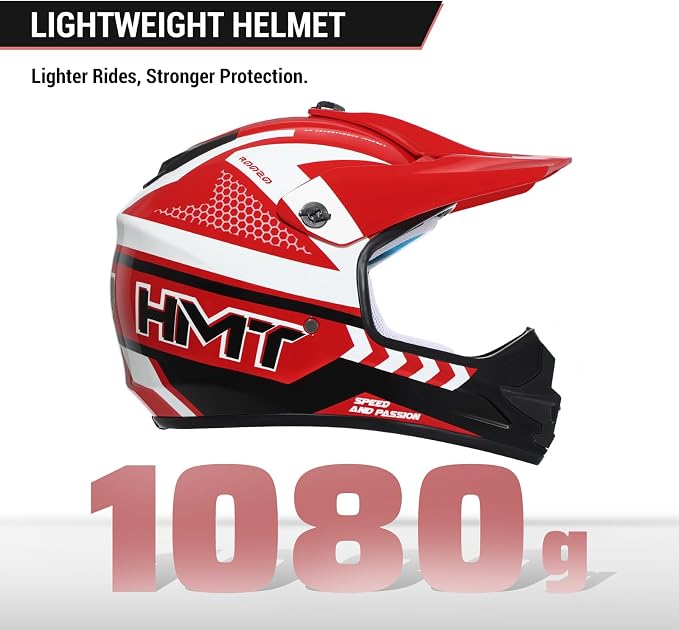 Youth Dirt Bike Helmet DOT Approved, Kids Motocross Full Face Helmet with Adjustable Goggles Riding Gloves & Storage Bag, Off-Road Sport Gear Set for Boys Girls ATV UTV