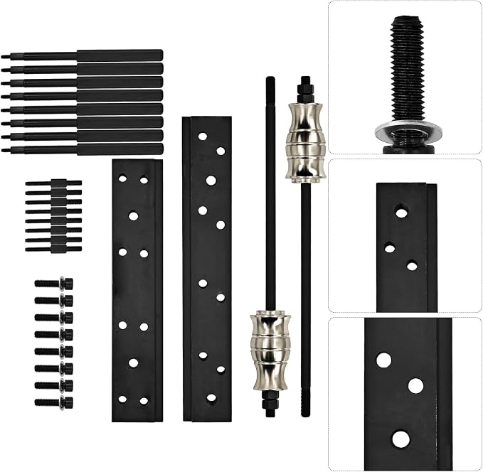 Fuel Injector Removal Tool Kit EN-51146 GM-51146 Fuel Injector and Rail Assembly Replacer Master Tool Compatible for GM Opel/Buick/Vauxhall/MG 1.0L 1.4L 1.5T 1.6L Engines OEM EN-51146-100 EN-51146-150