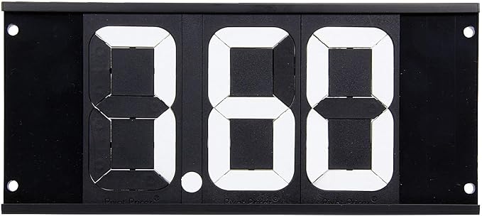 Allstar Performance Dial-in Board 3 Digit w/Mounting Holes