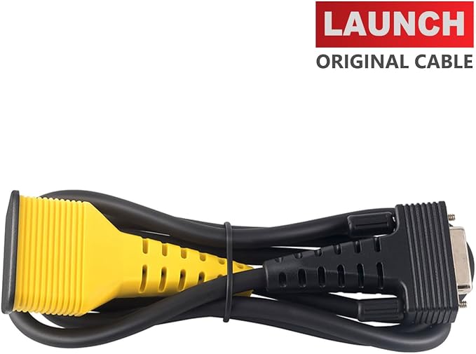 LAUNCH Original Main Cable Fit for X431 CRP123i, CRP123e, CRP123x, CRP129i, CRP129e, CRP129x OBD2 Replacement Cable - Yellow