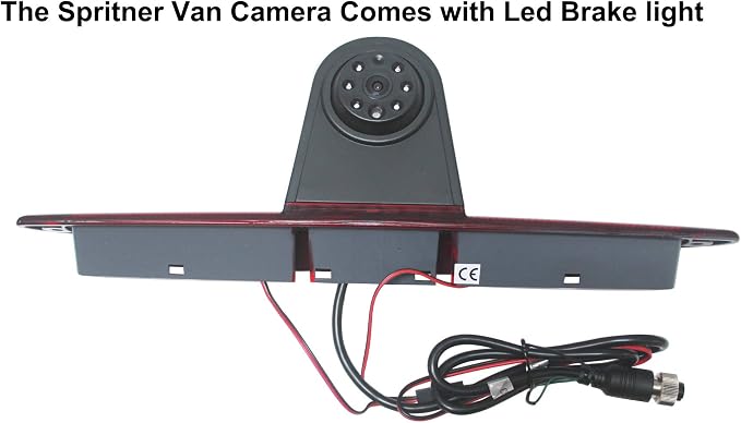 Sprinter Brake Light Rearview Special Camera Brake Light Camera use for Benz Dodge Sprinter/V W Crafter Van 2007-2018 with LED Brakellight