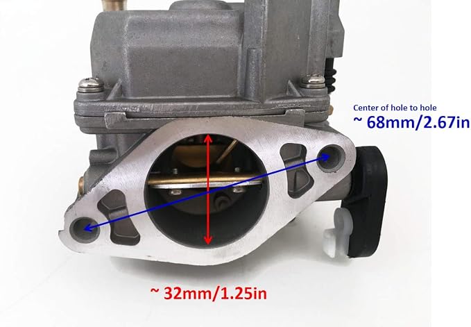 Boat Outboard 66M-14301-11 66M-14301-10 66M-14301-12 Sierra 18-34600 Carburetor Carb Assy compatible with Yamaha Sierra Outboard F 9.9 F13.5 15HP 4 stroke Motor Engine