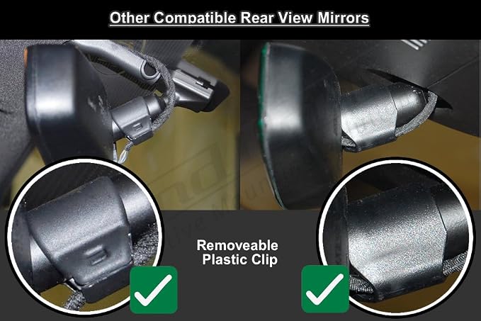 BlendMount Aluminum Radar Detector Mirror Mount for Uniden R7/R8/R8w - Compatible with Most American and Asian Vehicles - Made in USA - Looks Factory Installed, BR7-2001R