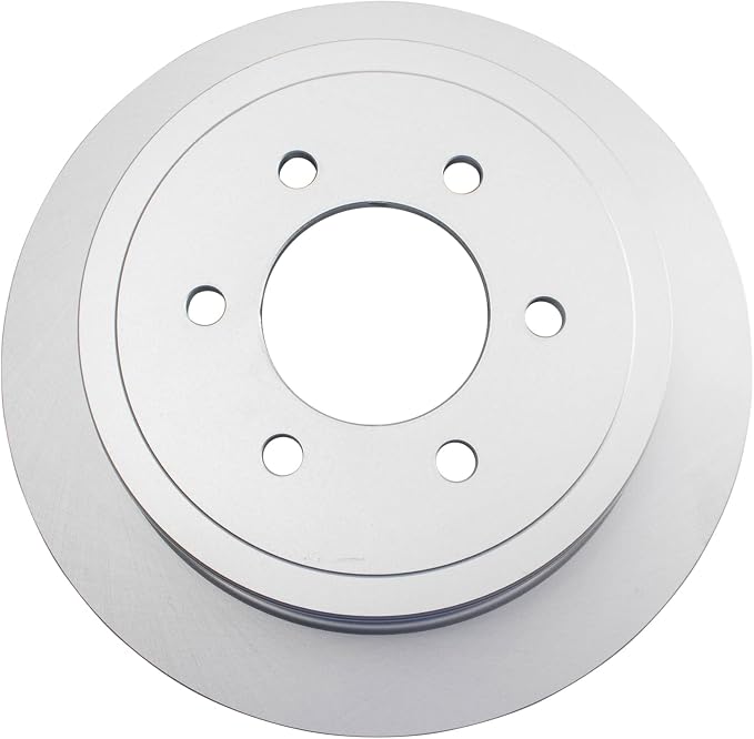 TRQ Rear Brake Rotor Set G Coated Vented Compatible with 2004 Ford F-150 2004 Ford F-150 Heritage 2005-2011 2006-2008 Lincoln Mark LT