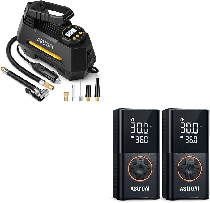 AstroAI 150PSI Tire Inflator Portable Air Compressor Series