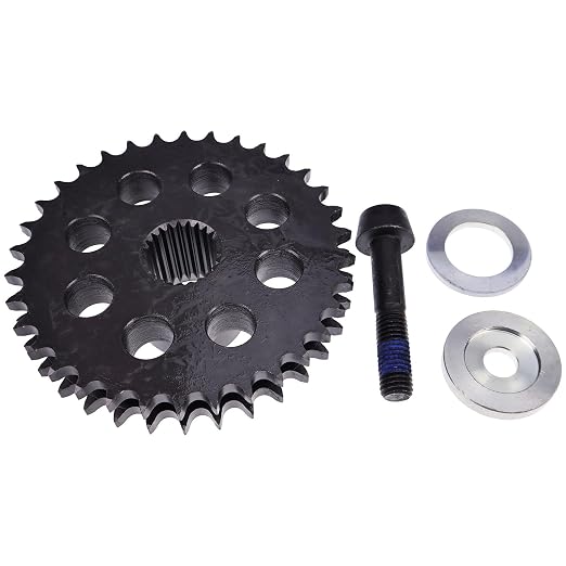 Drag Specialties Solid Compensator Sprocket 34T Kit Compatible with Harley Davidson 2007-2017 Softail 06-17 FXD Twin Cam Primary 1120-0390