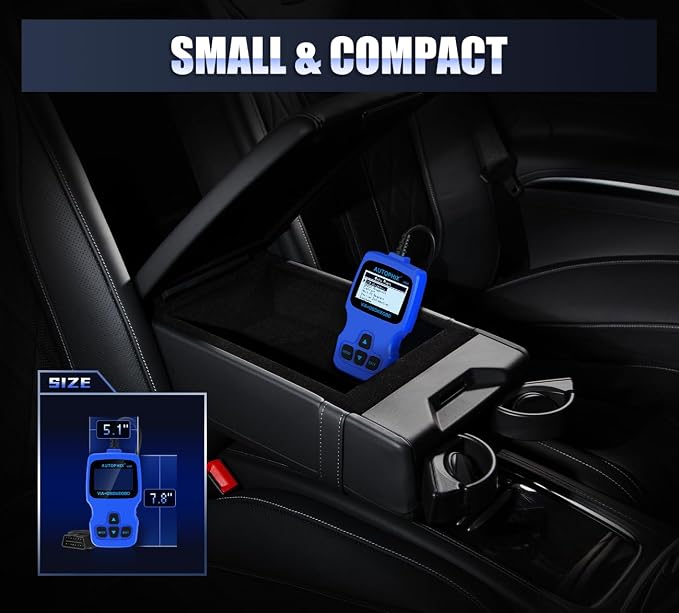 AUTOPHIX V007 OBD Scanner for VW Volkswagen, Audi Skoda Seat Golf Passat Code Reader Diagnostic Tool, Check Engine Light/Oil Reset/Throttle Position Adaption/EPB Reset