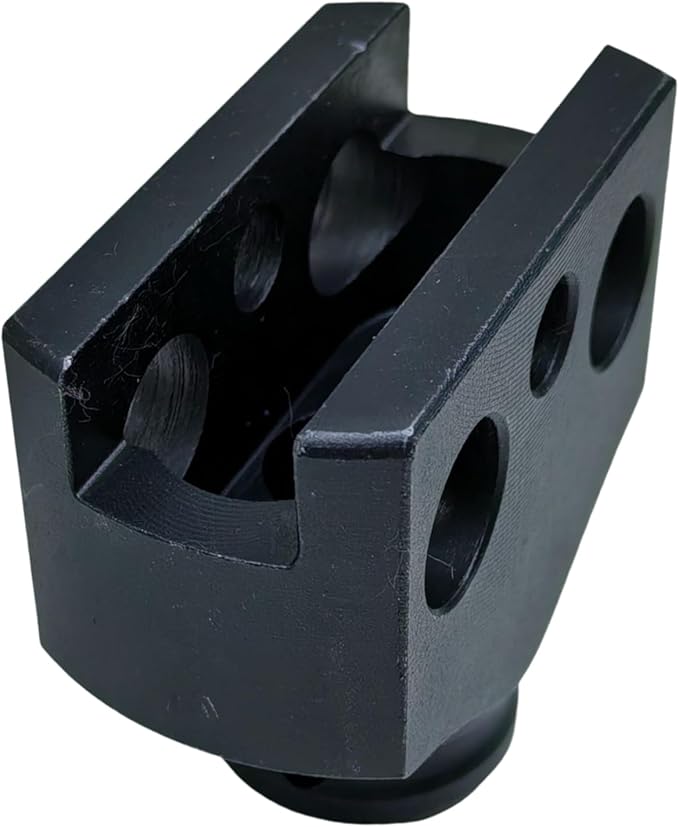 1/2" Square Drive Anchor Driver Adapter Tool - Forged 42CR-MO Alloy Steel, Heavy Duty for Mobile Home Anchors & Eye Bolt Applications（Patent pending）