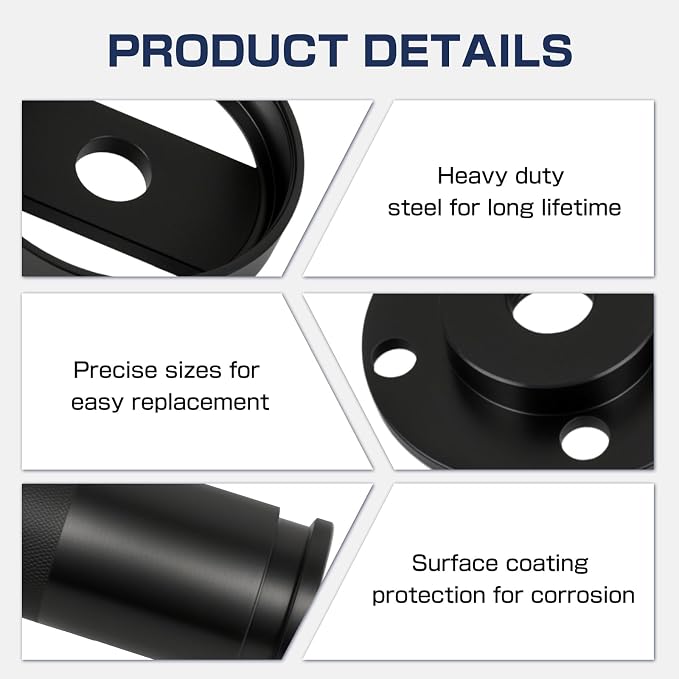 Rear Main Oil Seal Remover Installer Kit Compatible with Ford 3/4 and 1 Ton Trucks 7.3L Diesel Engines 1998-2003 Replacement for 7835