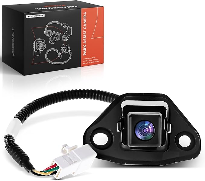 A-Premium Rear View Backup Camera Compatible with Lexus | Parking Camera for 2010-2012 LS460, 2010-2012 LS600h - Replace# 8679050021