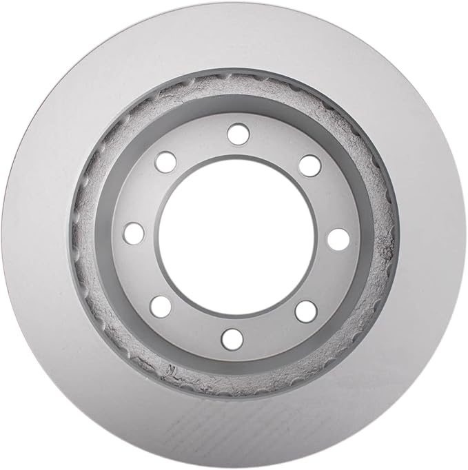 TRQ Front Brake Rotor Set Coated Compatible with 00-03 Ford F-250 Super Duty 4 Wheel Drive with 331mm Diameter Front Rotors 01-05 Excursion 331mm Diameter Rotors