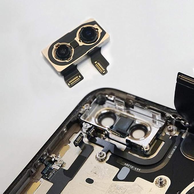 Johncase New OEM 12MP Autofocus Main Rear Back Camera Module Flex Cable Replacement Part Compatible for iPhone Xs/Xs Max (All Carriers)