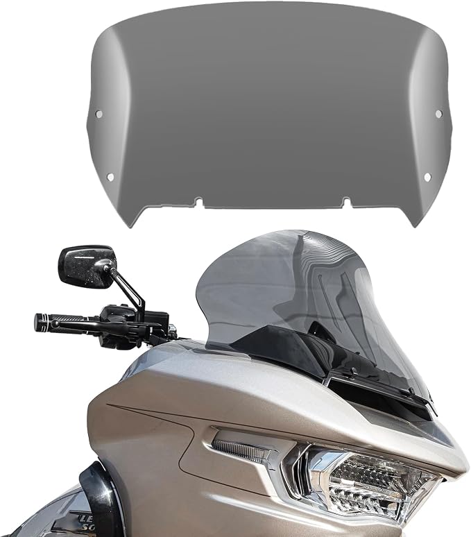 12" Windshield Windscreen Compatible with 2023 2024-2026 Road Glide CVO/SE FLTRXSE 2023 FLTRX 2024 CVO ST FLTRXSTSE 2024 Harley Accessories, Smoke