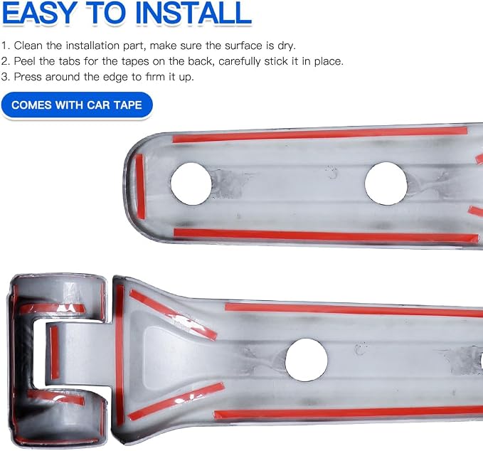 Barong for Jeep Wrangler JL JLU 2018-2025 Accessories Exterior Decoration Door Hinge Handle Engine Hood Hinge Hood Latch Wheel Eyebrow Side Air Outlet Rear Window Hinge Cover 26PCS Full Set (Forging)