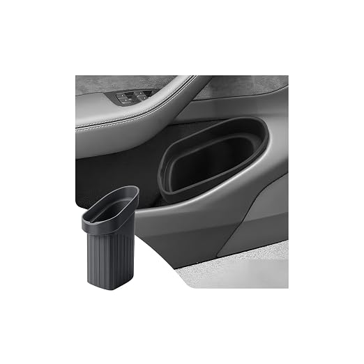 LUWU Car Trash Can for CRV C-RV 2023 2024 2025 2026, Waterproof Silicone Auto Garbage Bin, Portable Door Mount Trash Bin, Interior Accessories for 2026 C RV