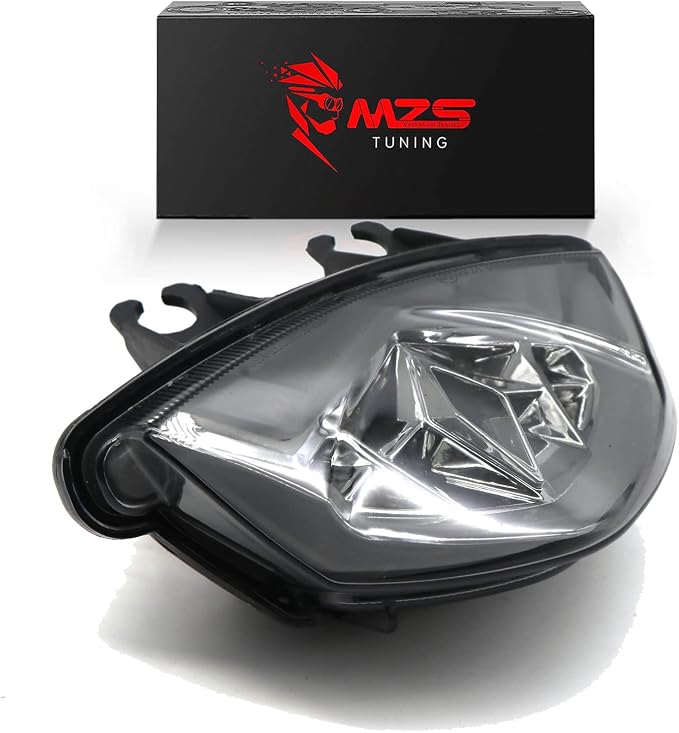 MZS Motorcycle Tail Light, LED Integrated Turn Signal Blinker Smoke Lens Compatible with GSXS 750 GSXS750Z 2017-2020 / GSXS 1000 GSXS1000F 2015-2020 / GSX-S1000Z 2015-2020