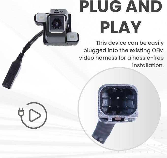 Backup Camera Replaces for 2016 2017 2018 Toyota RAV4 / RAV4 Hybrid OE Part # 8679042090