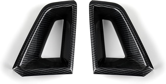 Car ABS Carbon Fiber Front Bumper Grille Cover Interior Trim Decal for Chevy Colorado 2023 2024 2025 2026 Accessories