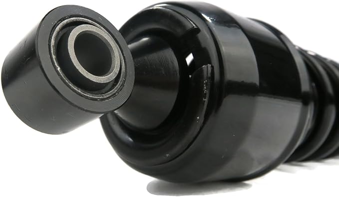 The ROP Shop (2) Black 13" Rear Shocks for 2007 Harley-Davidson Touring Dyna Street Bob FXDB