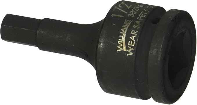 Williams JHW38216 3/4-Inch Drive Impact Hex Socket, 1/2-Inch