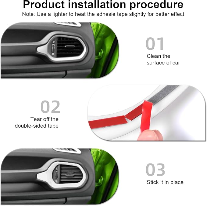 CheroCar 31 PCS Full Set Interior Decoration Trim Kit Steering Button Cover Door Handle Cover Air Outlet Cover Cup Holder Gear Cover Trim Door Speaker Cover for Jeep Renegade 2016-2018,White…
