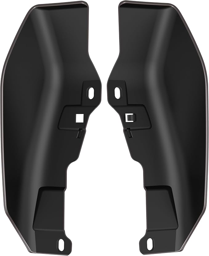 Color - Matched Mid Frame Air Deflectors Heat Shield, Perfectly Fit for Harley Touring Models 2009-2026 Sumatra Brown