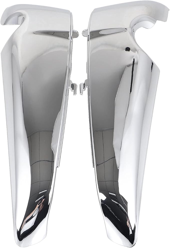 Chrome Motorcycle Radiator Side Cover Panel Fairing For Harley V-Rod VRSCAW VRSCX 2001-UP（Do not fit V-Rod Muscle!!!）